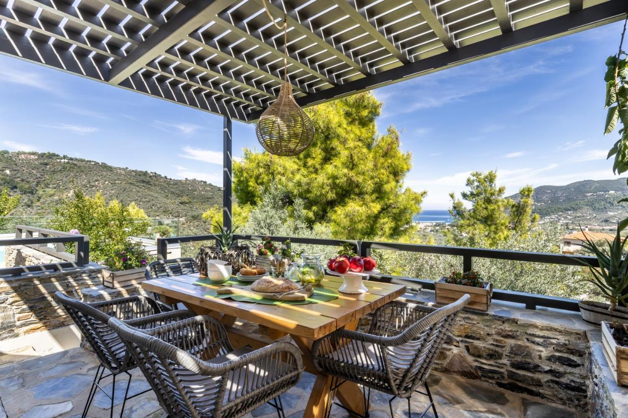 Villa Politimi Luxury Retreat Skopelos Buitenkant foto