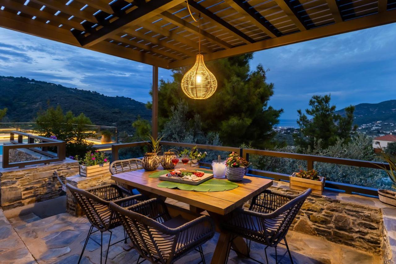 Villa Politimi Luxury Retreat Skopelos Buitenkant foto